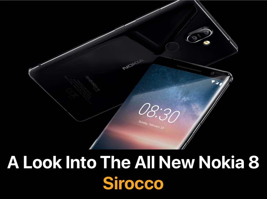 Nokia 8 Sirocco specifications and reviews