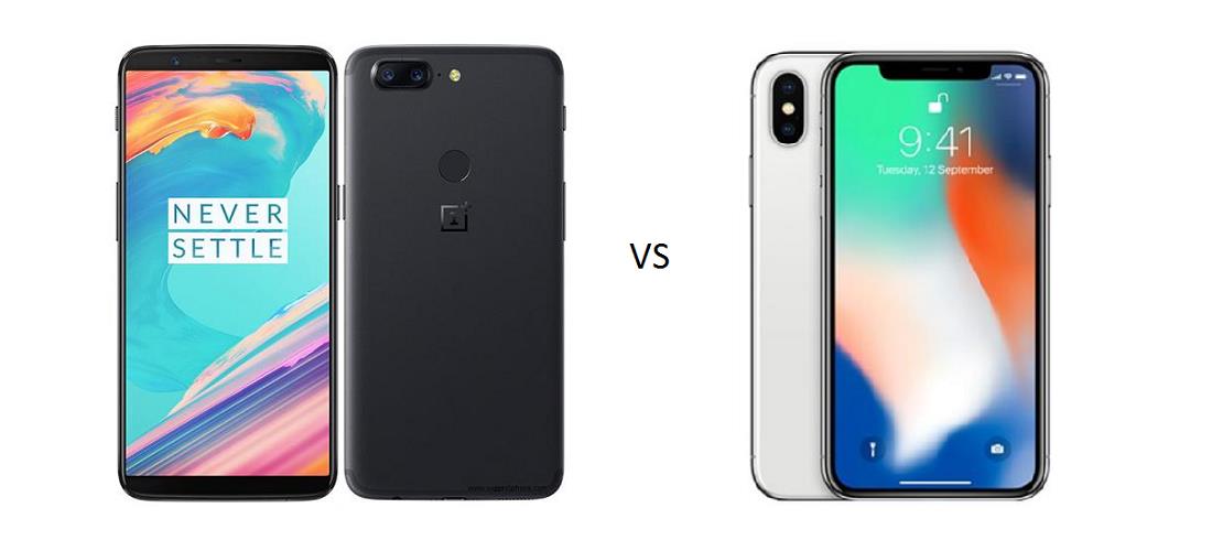 Iphone x vs oneplus 5t specs