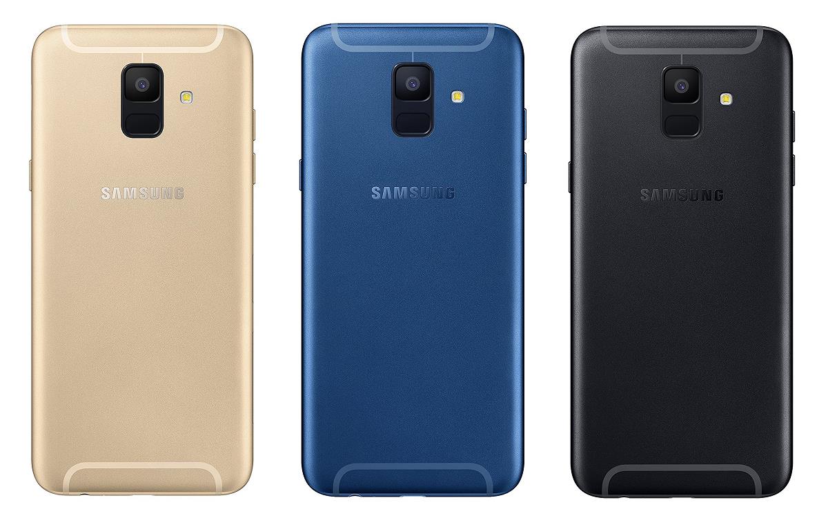 Samsung galaxy a6 back camera and fingerprint sensor